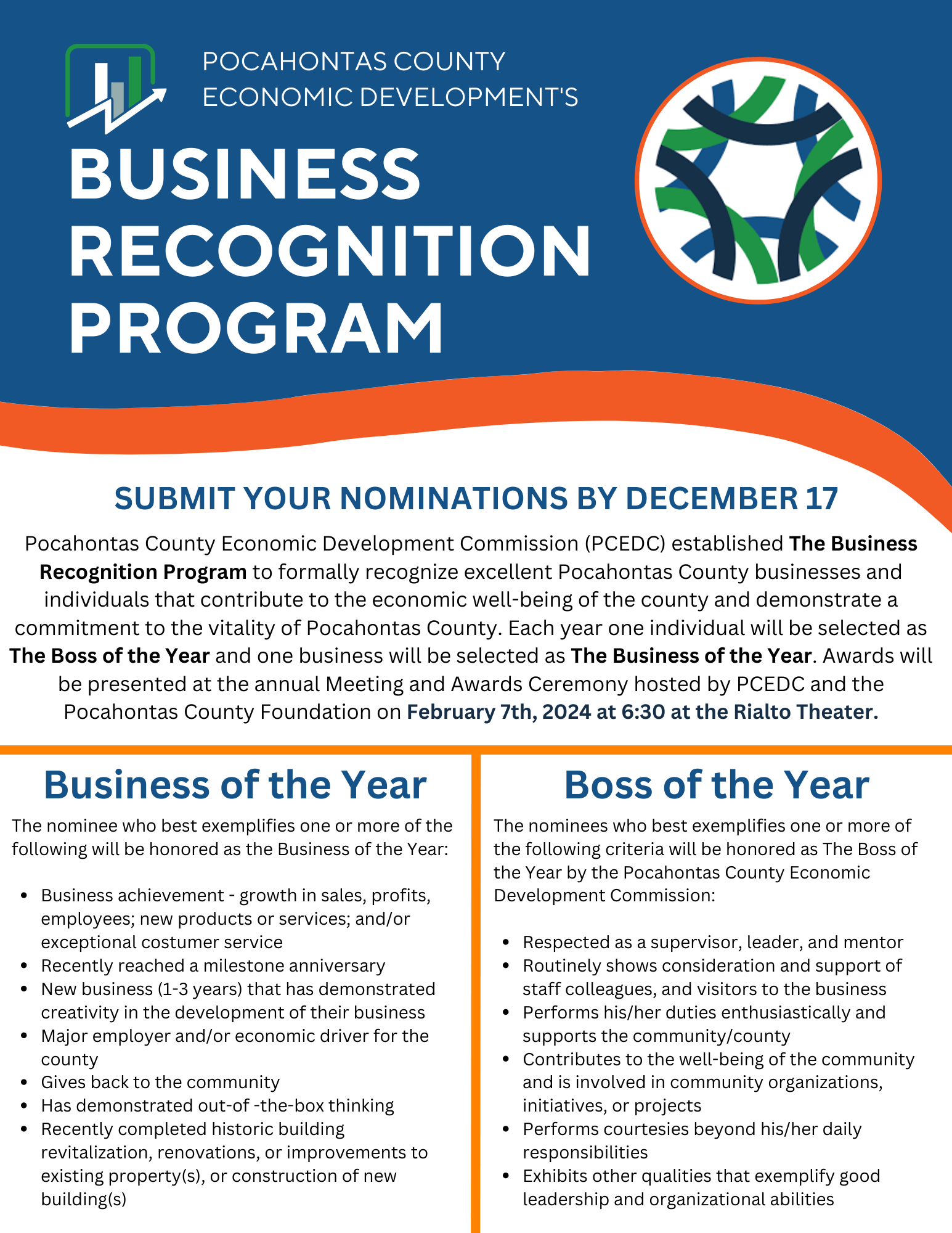 Business Recognition Program Flier (2)